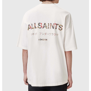 AllSaints Underground Oversized Crew Neck T-Shirt